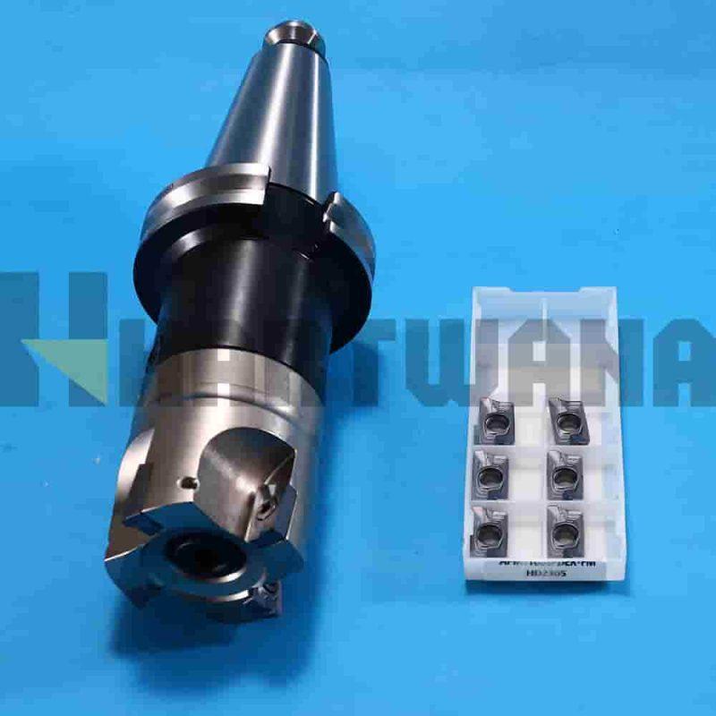 Face Milling Cutter Indexable End Mill Milling Inserts APMT160404 CAT40 Tool Holder CAT40-FMB22