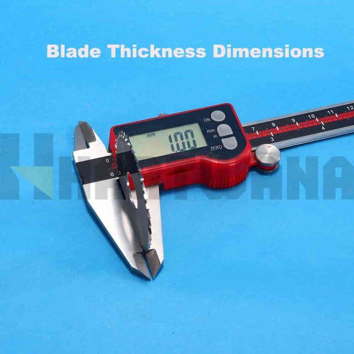 HARTWANA Slitting Saw Blades Solid Carbide Thin 50mm