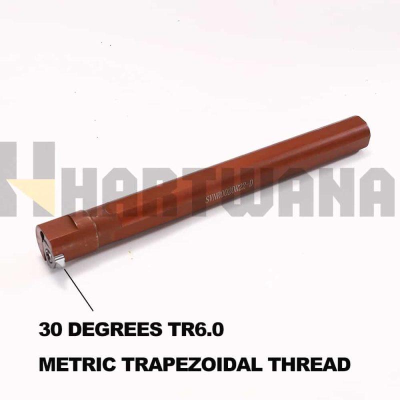 Lathe Threading Tool Internal Threading Boring Bar 30 Degrees Metric Trapezoidal Thread Threading Insert