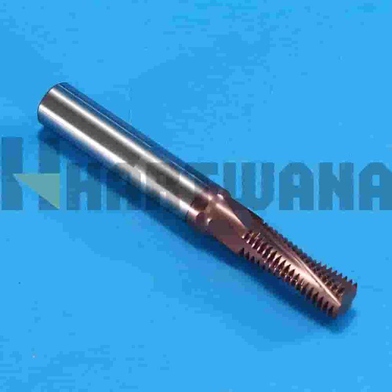 HARTWANA THREAD MILL Solid Carbide TiALN COATED For 60 Degrees Thread Milling