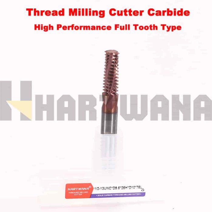 THREAD MILL Solid Carbide TiALN COATED Thread Milling